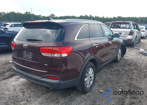 2017 Kia Sorento 2.4L Lx from USA, damaged, VIN 5XYPG4A31HG267826